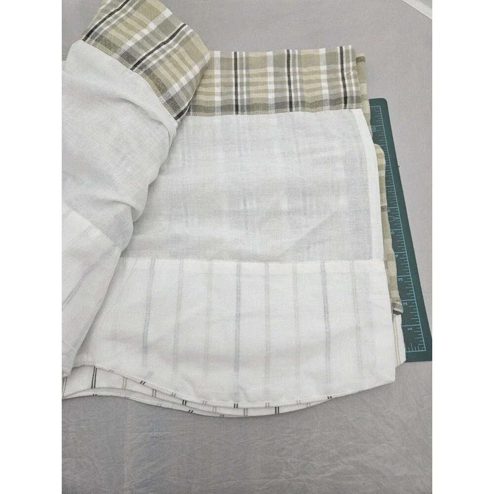 Park Designs Murray Lined Layered Valance Curtain 72 in x 16 in - One Valance
